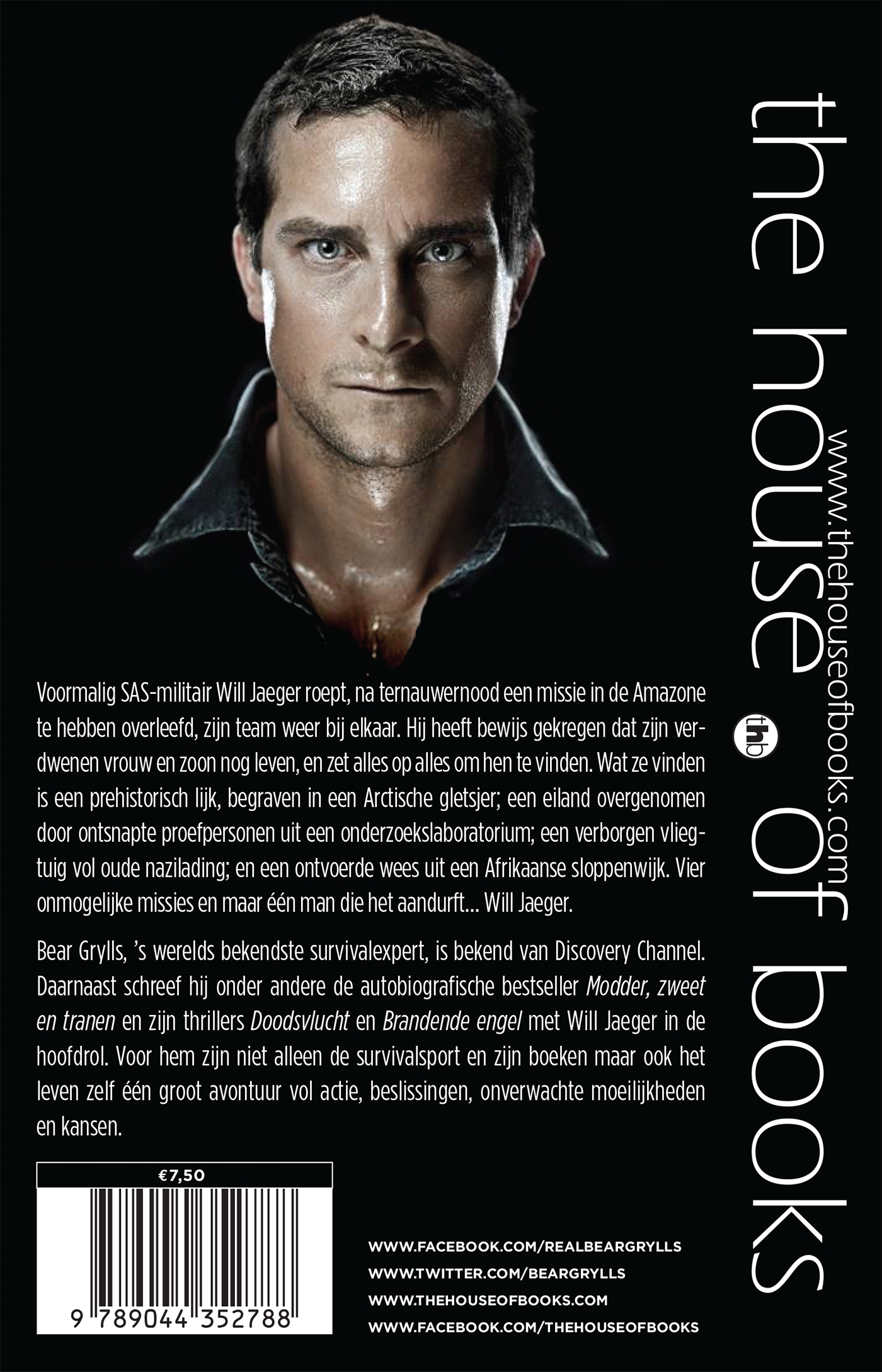 Achterkant van Brandende engel