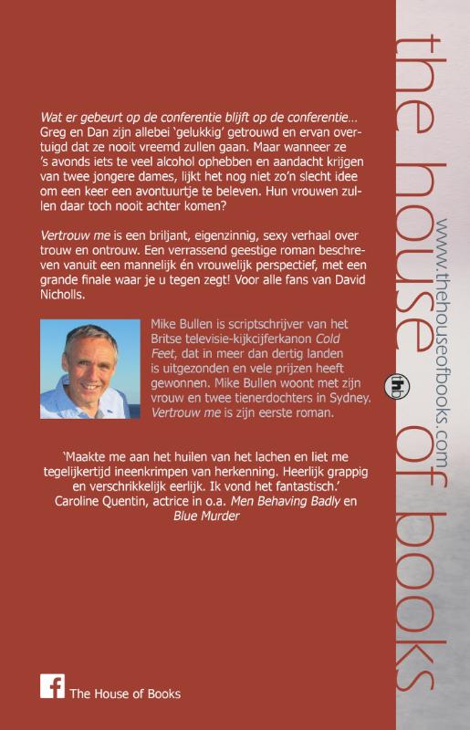 Achterkant van Vertrouw me