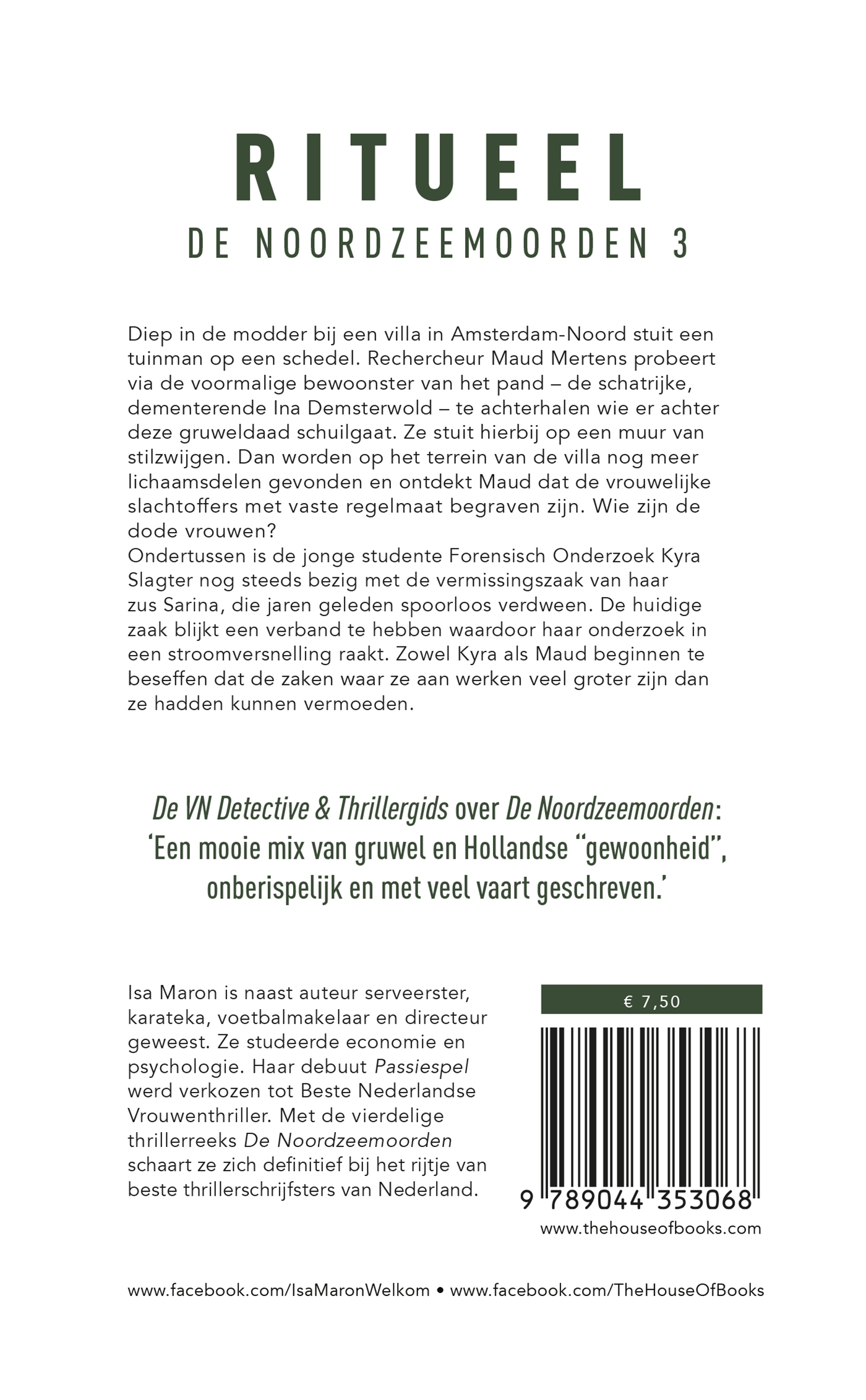 Achterkant van Ritueel