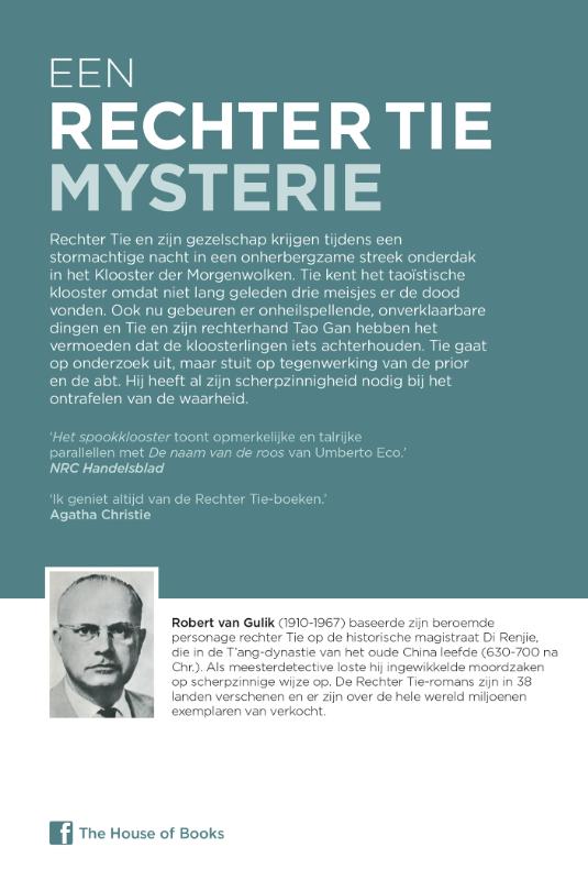 Achterkant van Het spookklooster