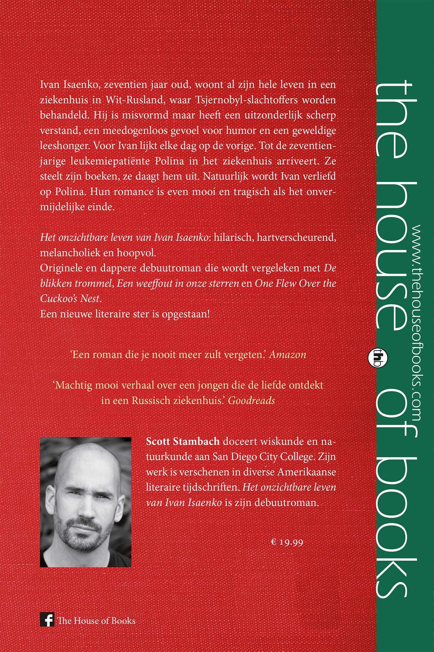 Achterkant van Het onzichtbare leven van Ivan Isaenko