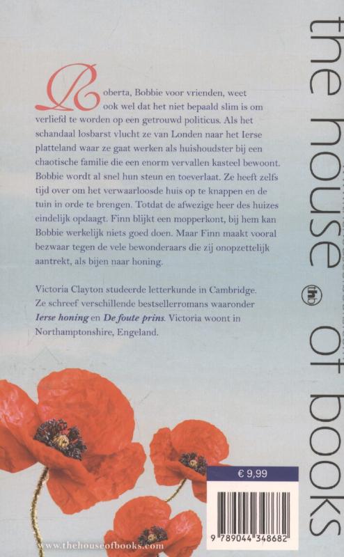 Achterkant van Ierse honing