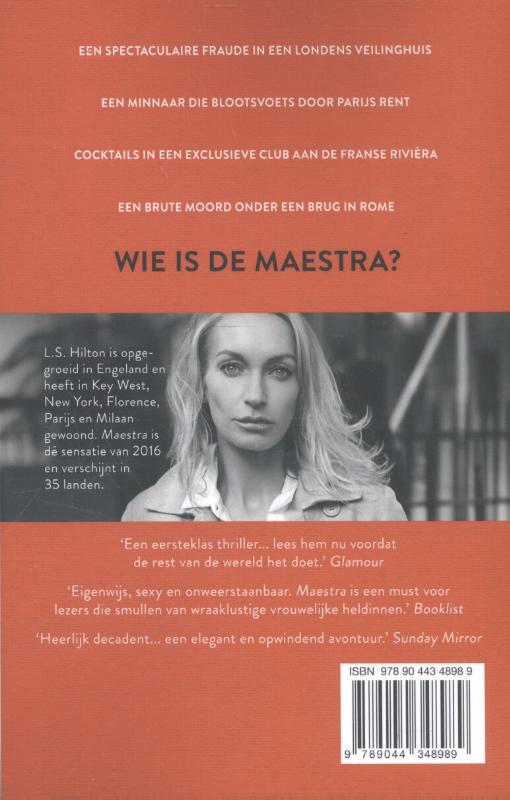 Achterkant van Maestra