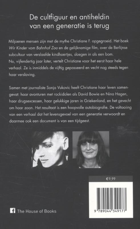 Achterkant van Christiane F. - mijn tweede leven