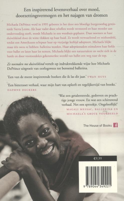Achterkant van Ze noemden me duivelskind