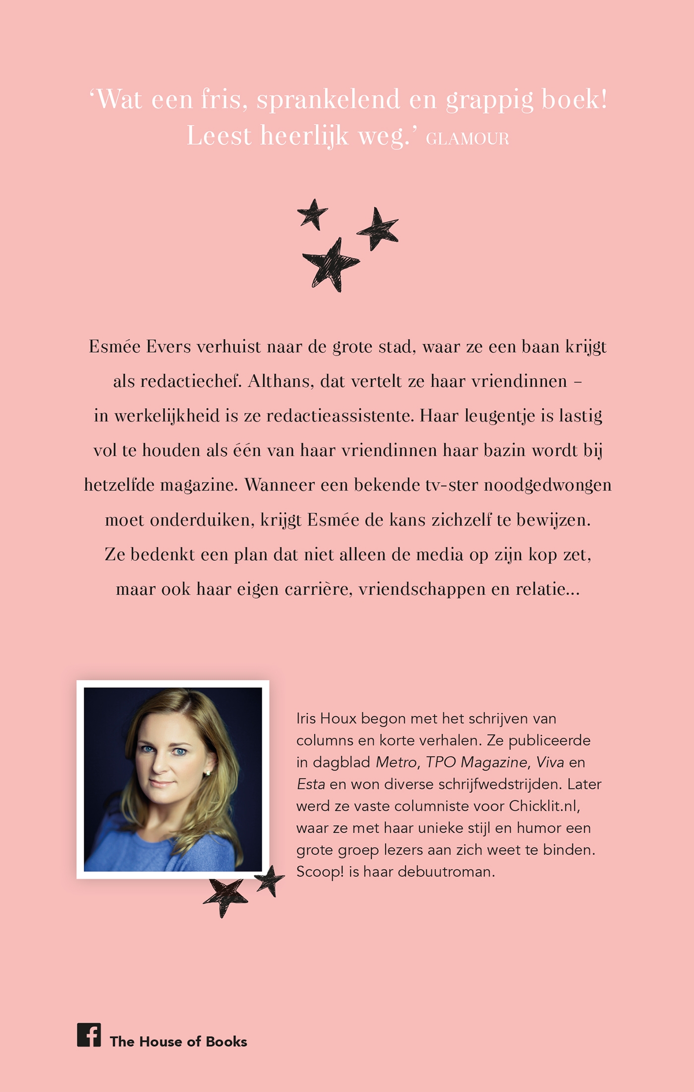 Achterkant van Scoop!