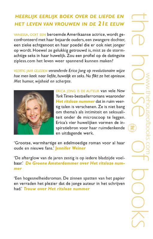 Achterkant van Het ritsloze naspel