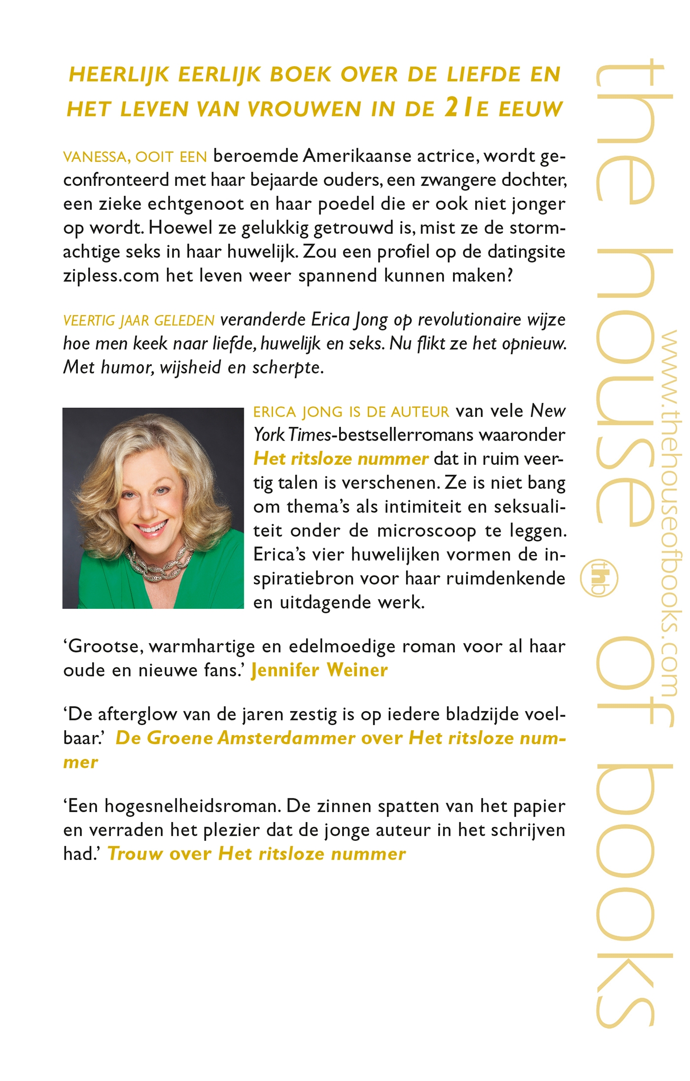 Achterkant van Het ritsloze naspel