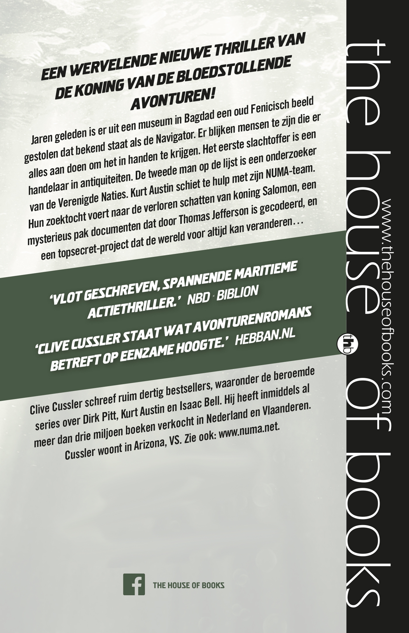 Achterkant van De navigator