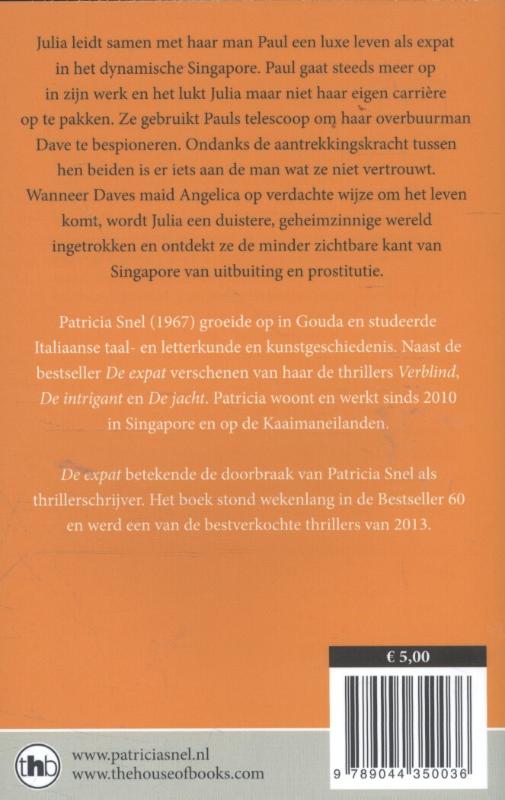 Achterkant van De expat