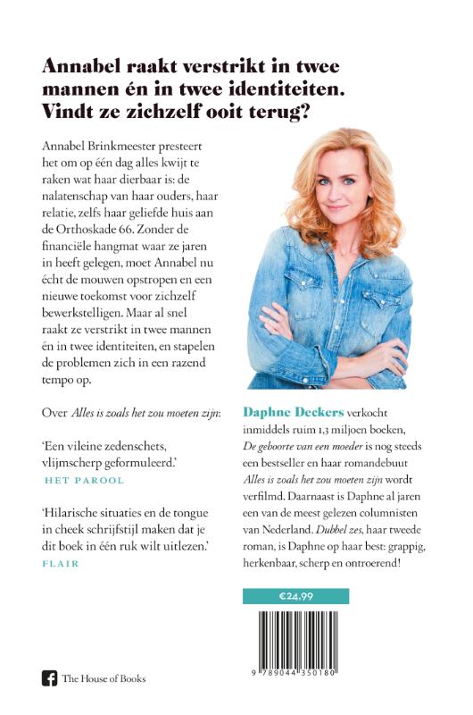 Achterkant van Dubbel zes