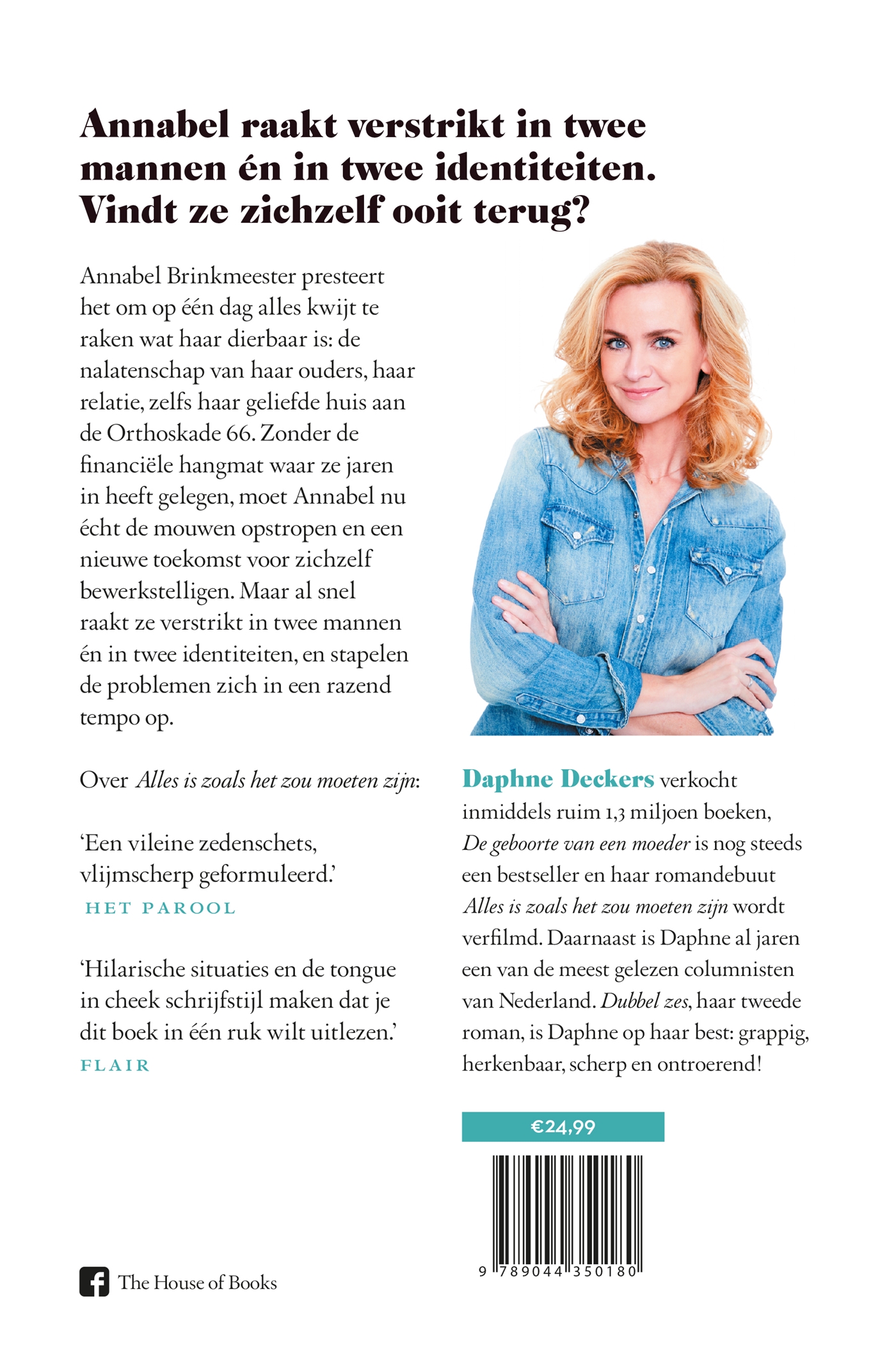 Achterkant van Dubbel zes
