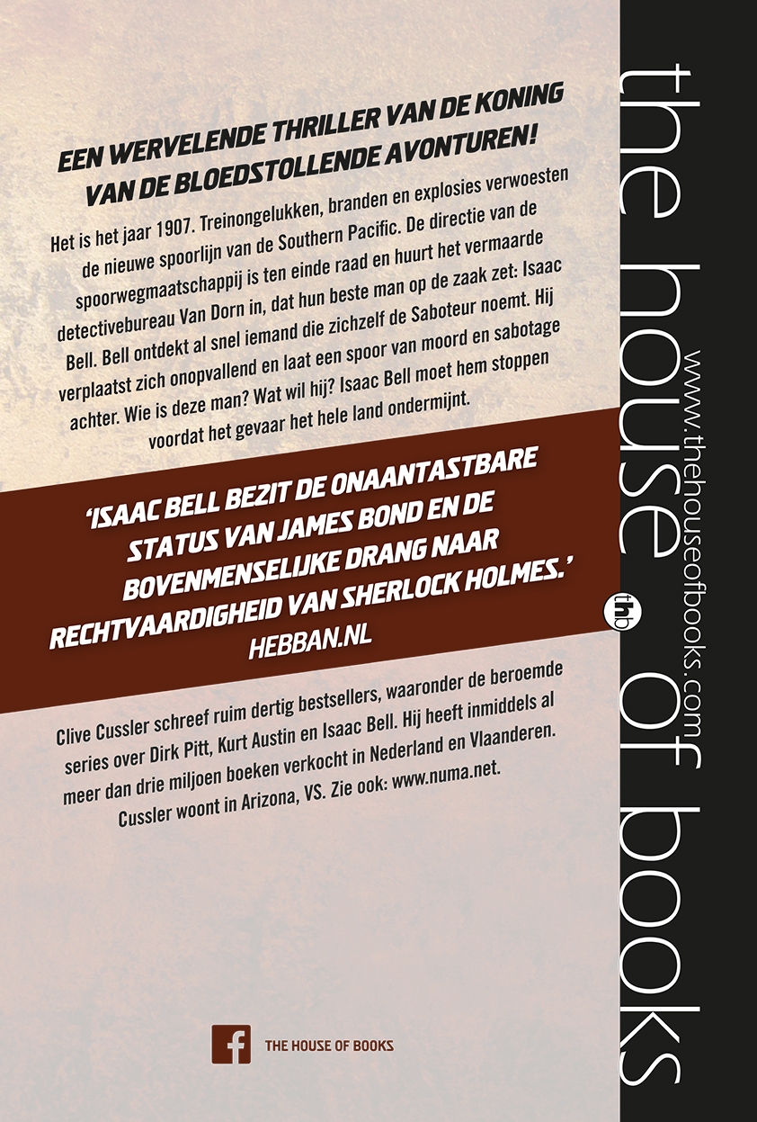 Achterkant van De saboteur