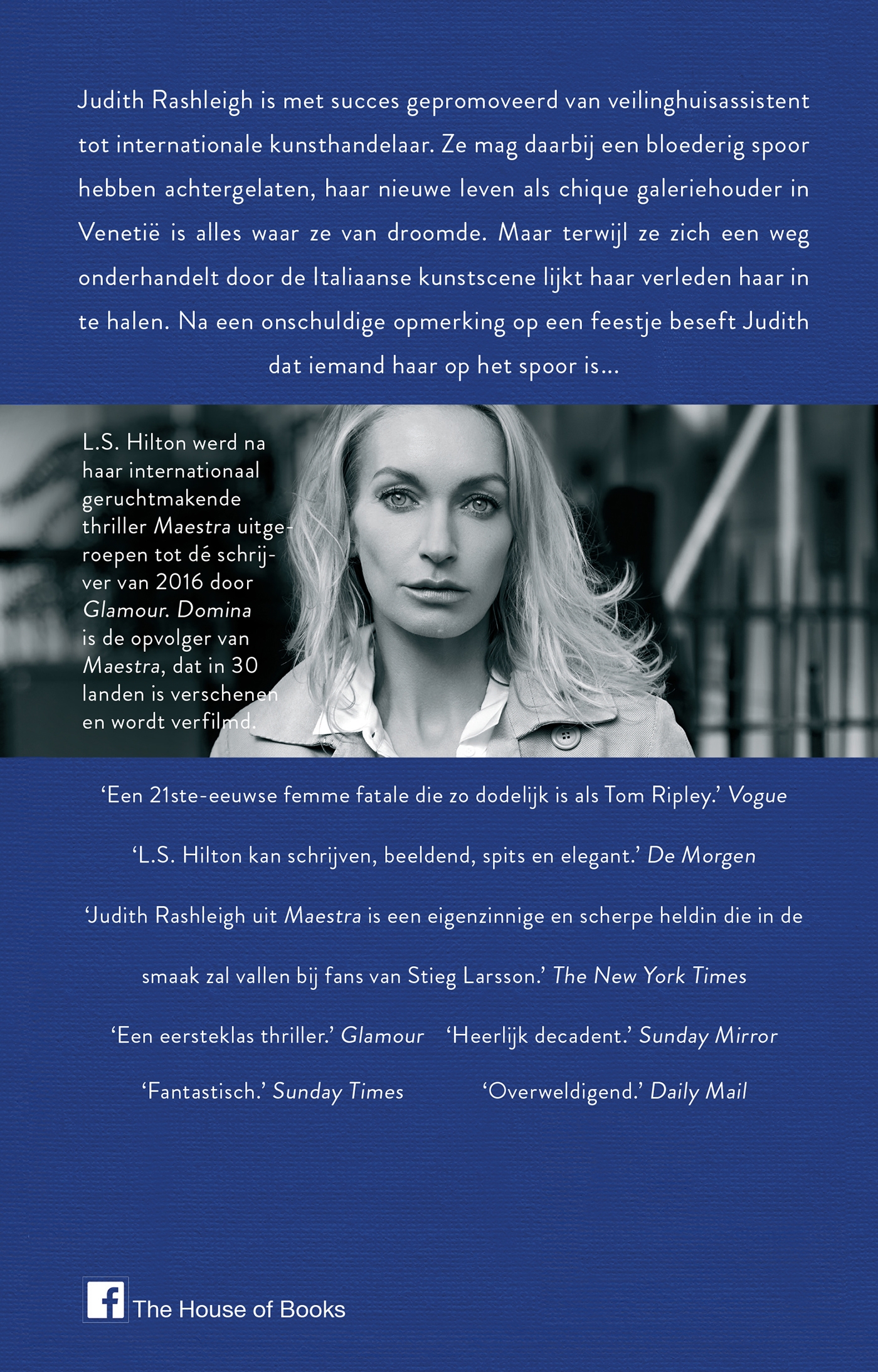 Achterkant van Domina