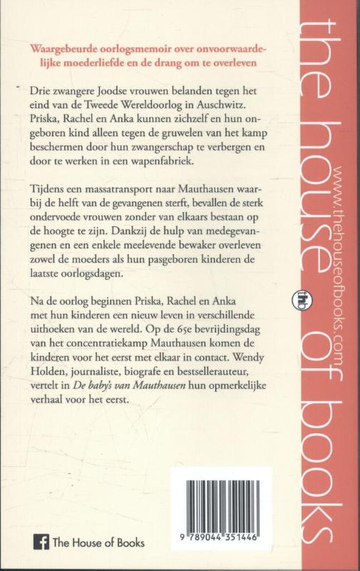 Achterkant van De baby's van Mauthausen