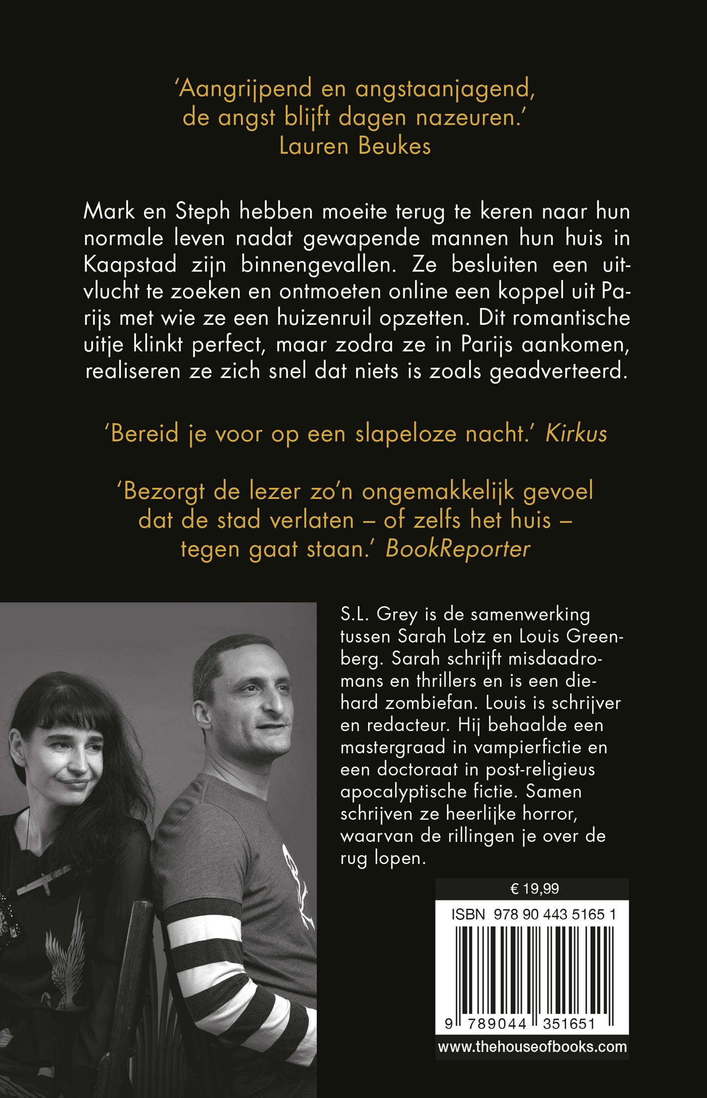 Achterkant van Het appartement