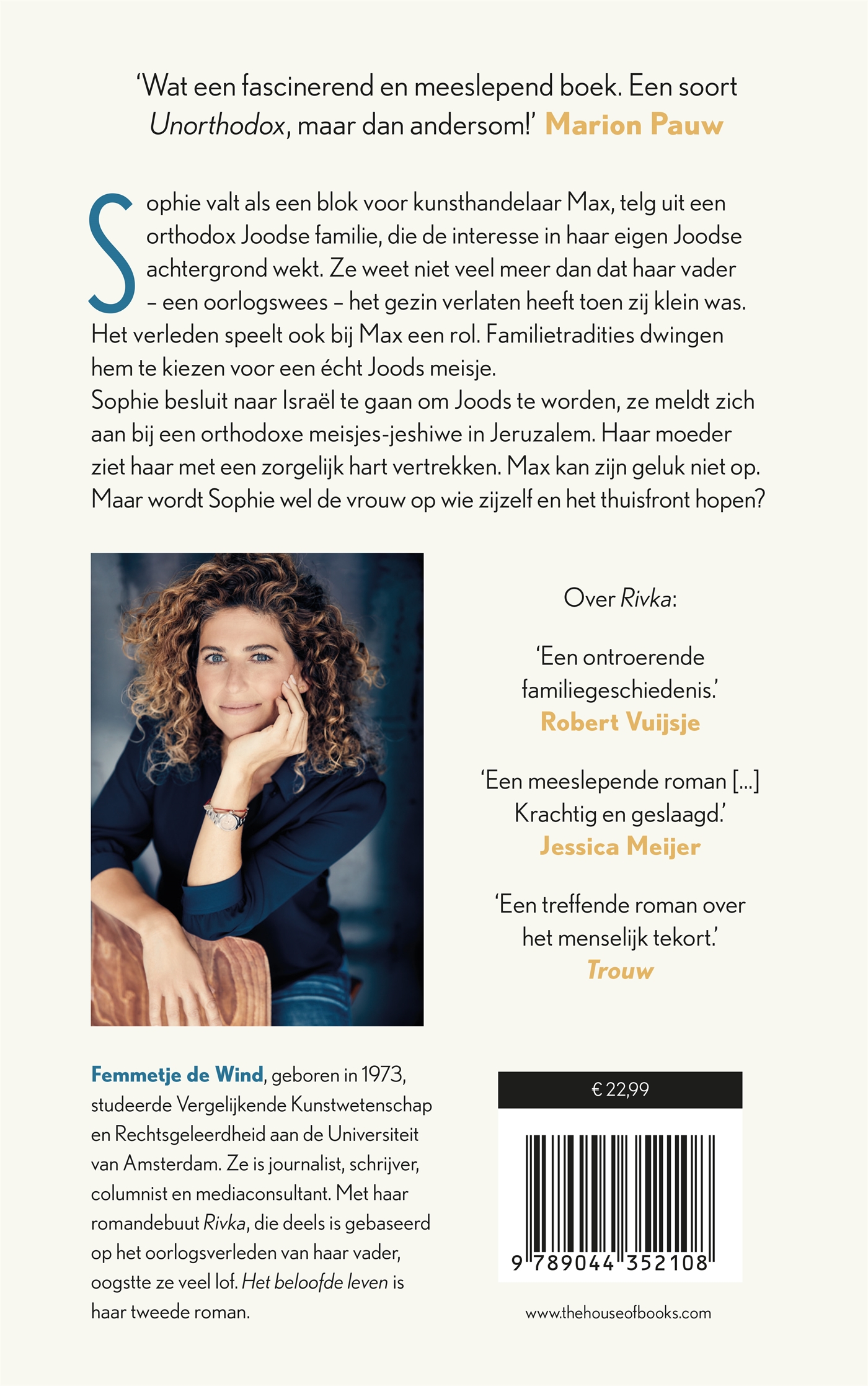 Achterkant van Het beloofde leven