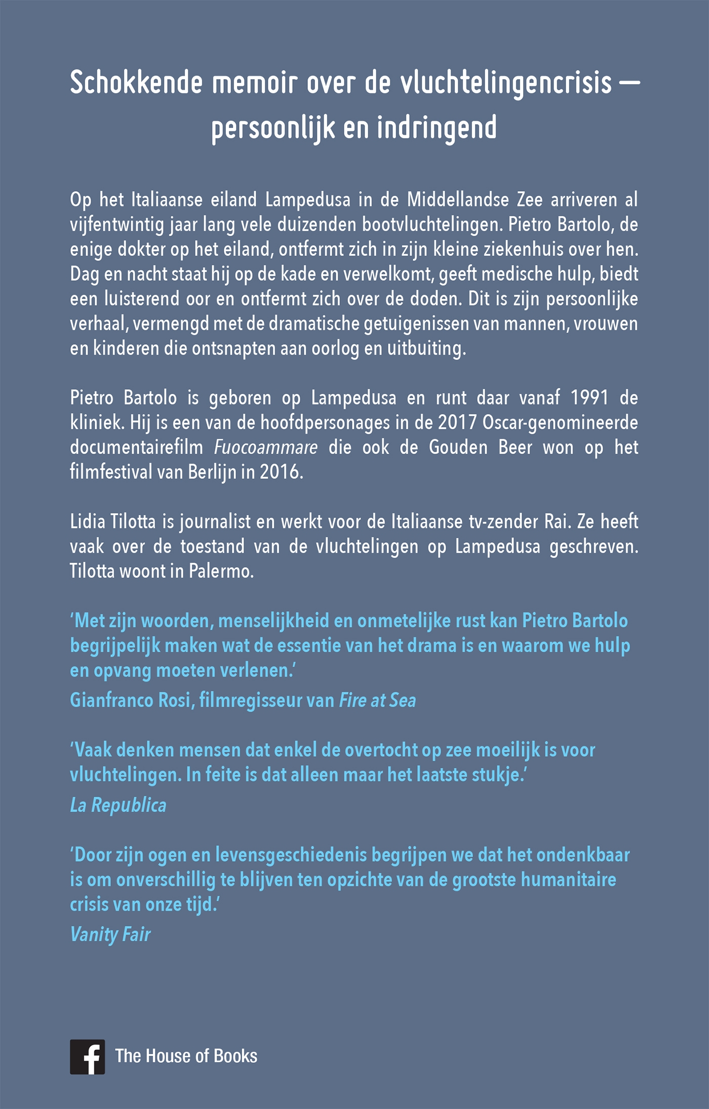 Achterkant van Tranen en troost