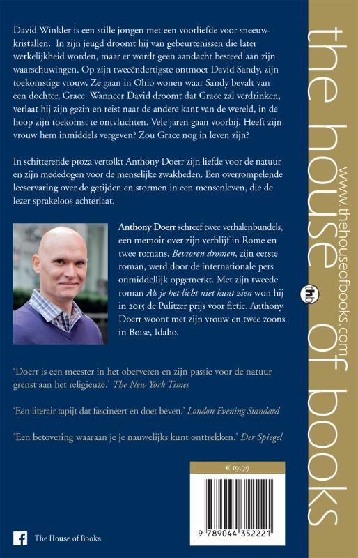 Achterkant van Bevroren dromen