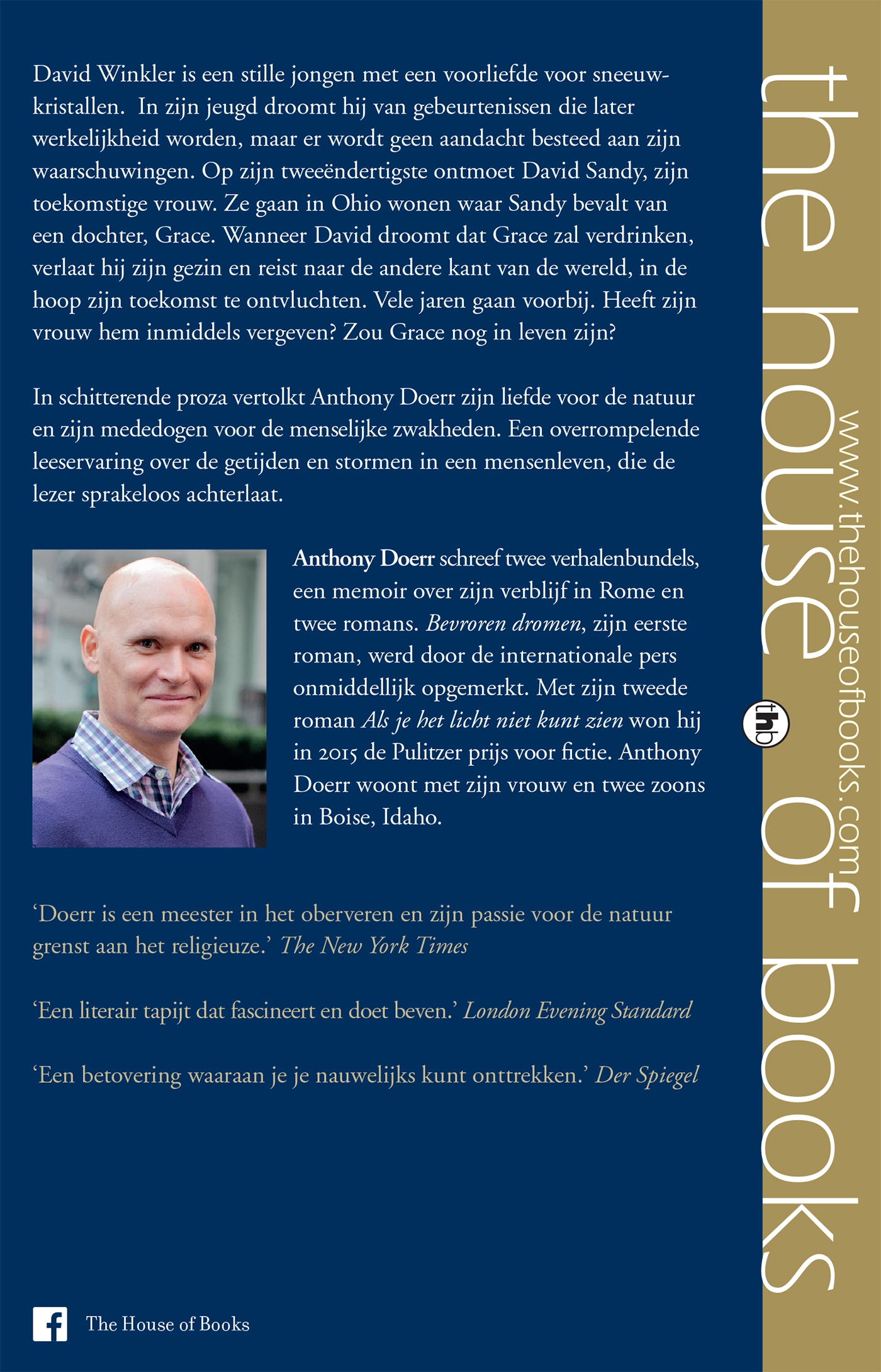 Achterkant van Bevroren dromen