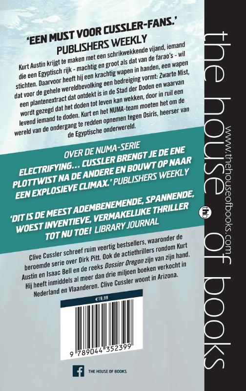 Achterkant van Het geheim van de Farao
