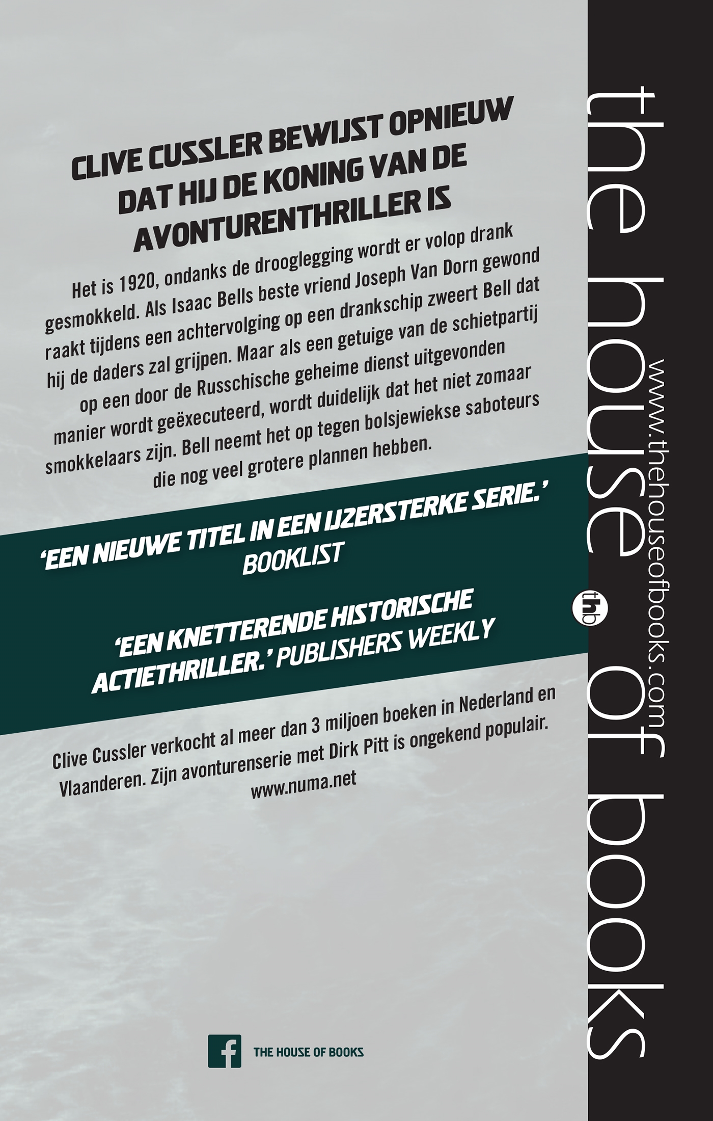 Achterkant van De smokkelaar