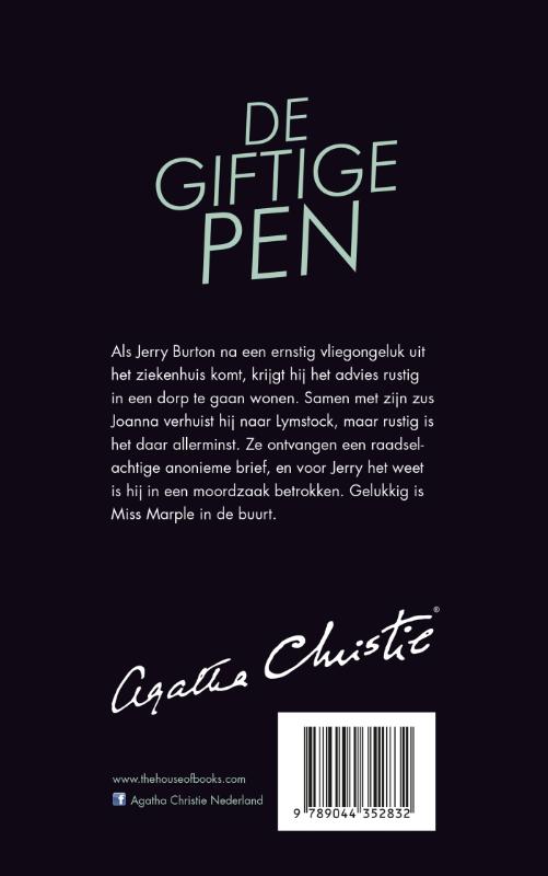 Achterkant van De giftige pen