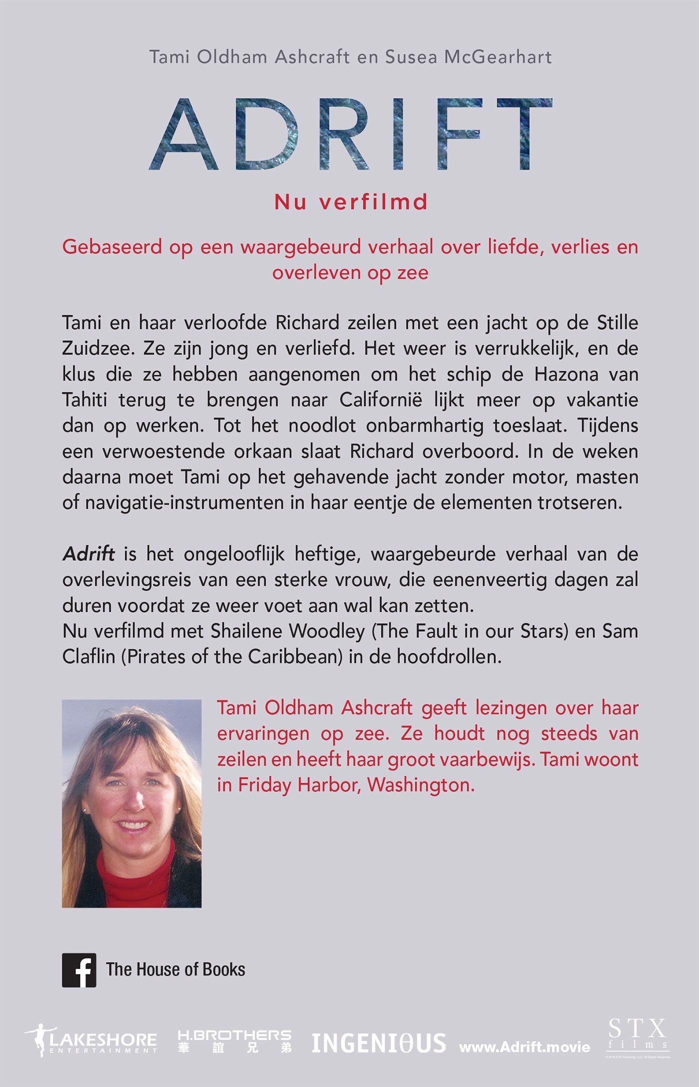 Achterkant van Adrift
