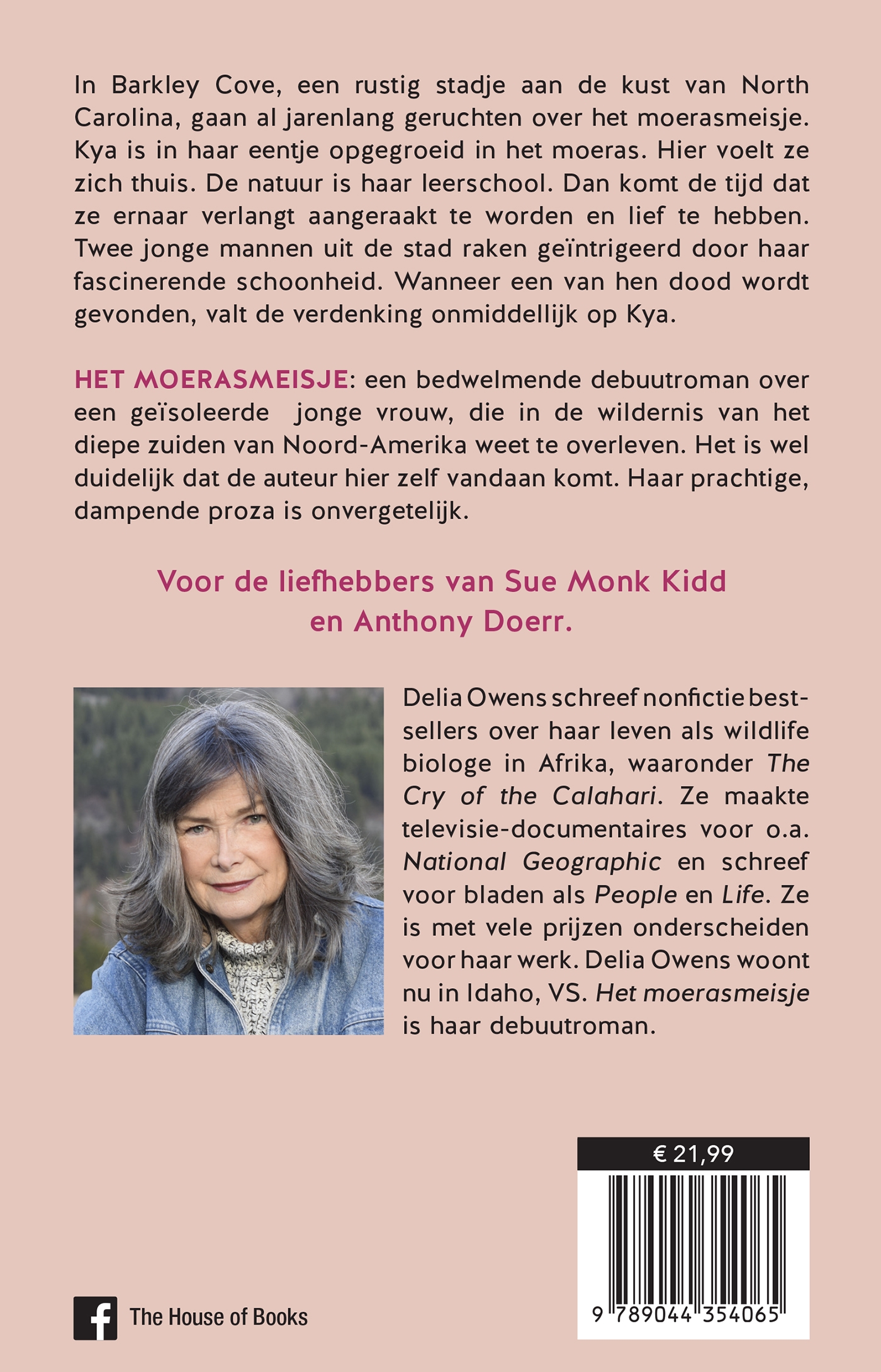 Achterkant van Het moerasmeisje