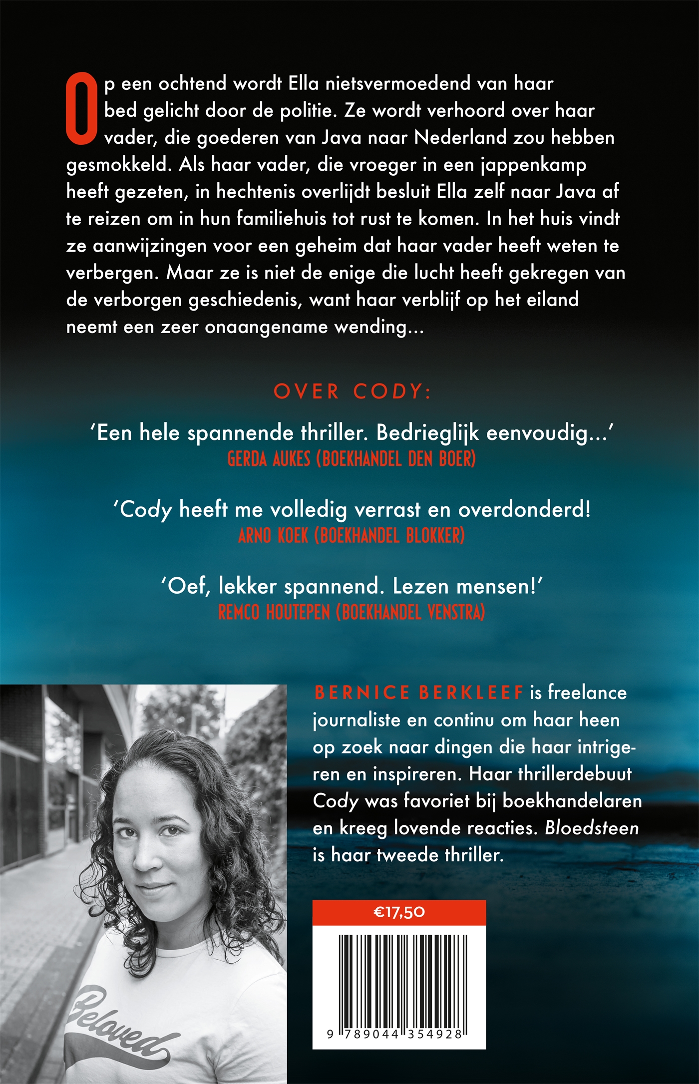 Achterkant van Bloedsteen