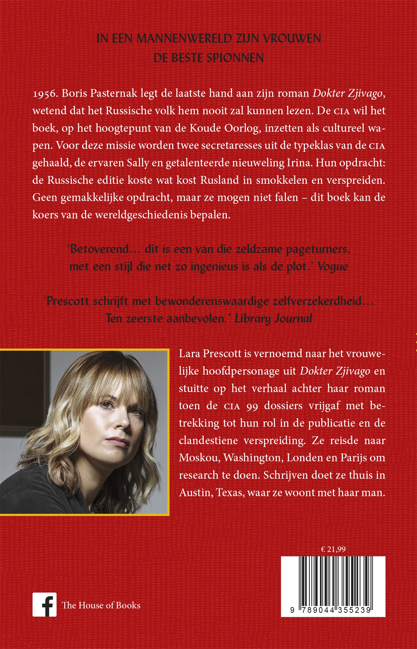 Achterkant van Wat we niet vertelden