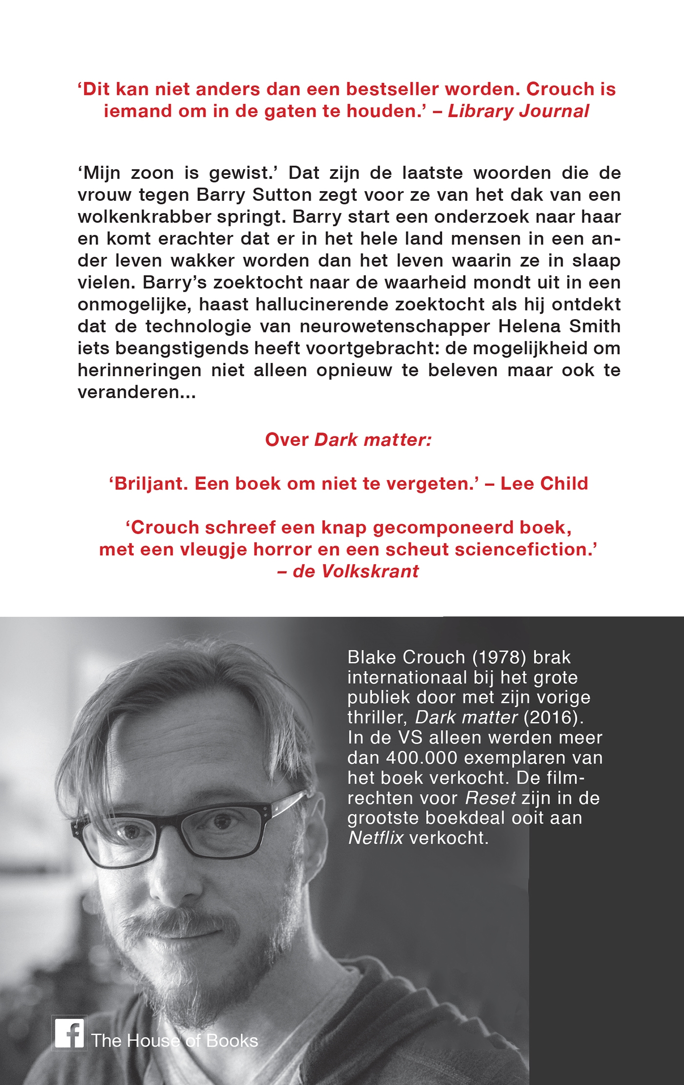 Achterkant van Reset