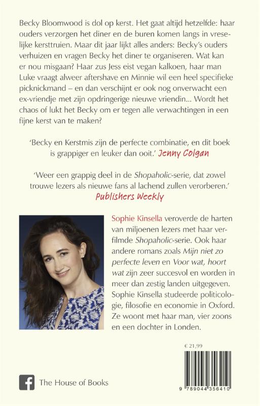 Achterkant van Christmas Shopaholic