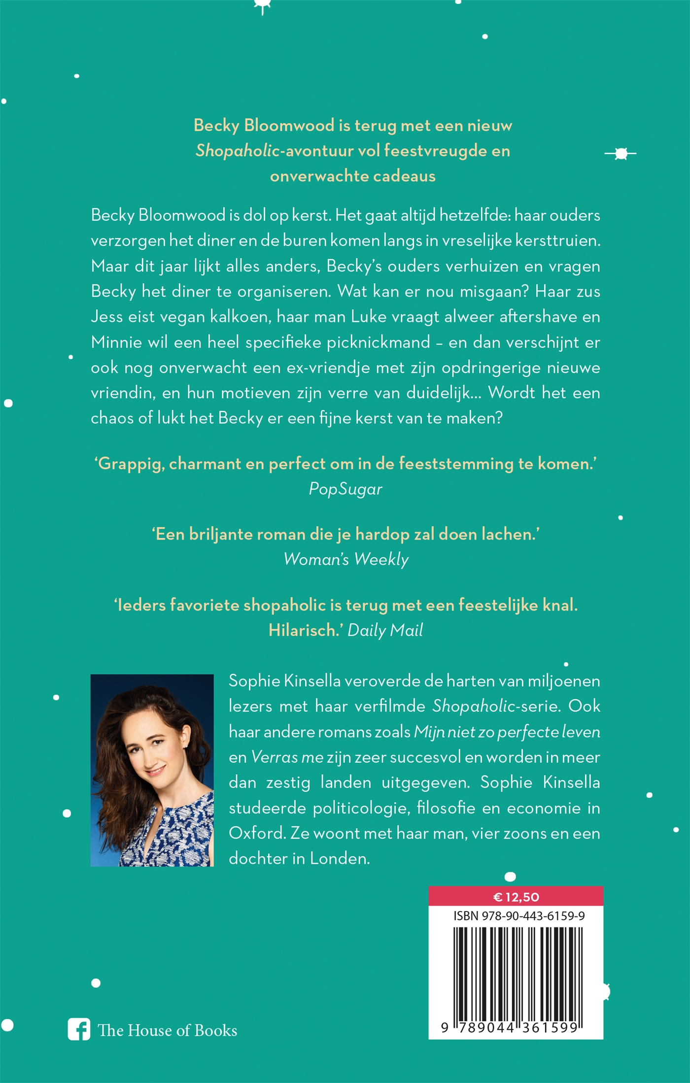 Achterkant van Christmas Shopaholic