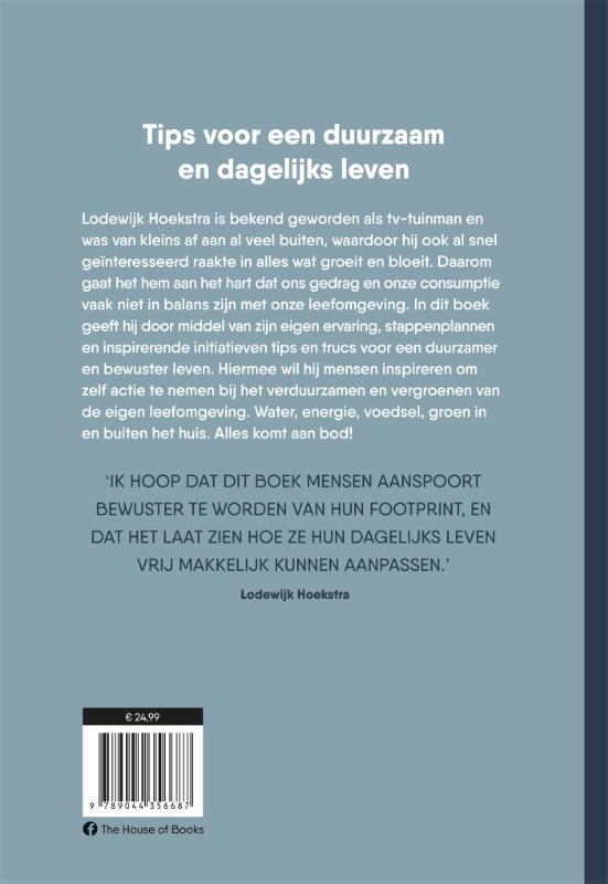 Achterkant van Groen geluk