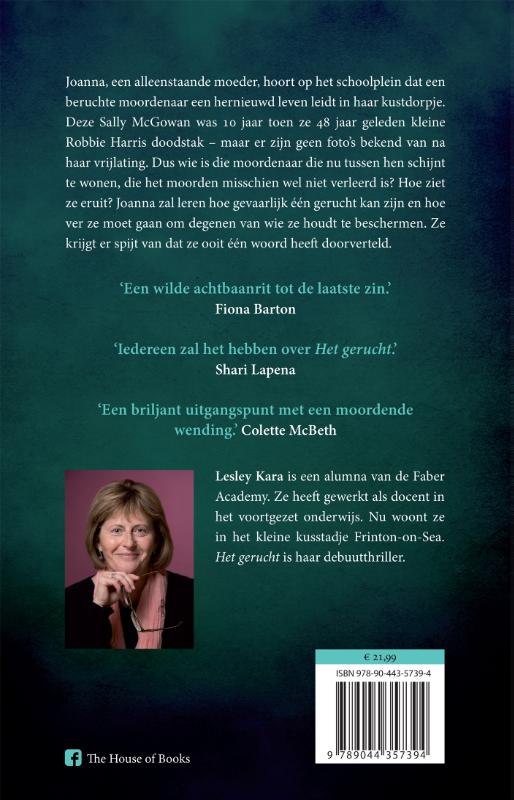 Achterkant van Het gerucht