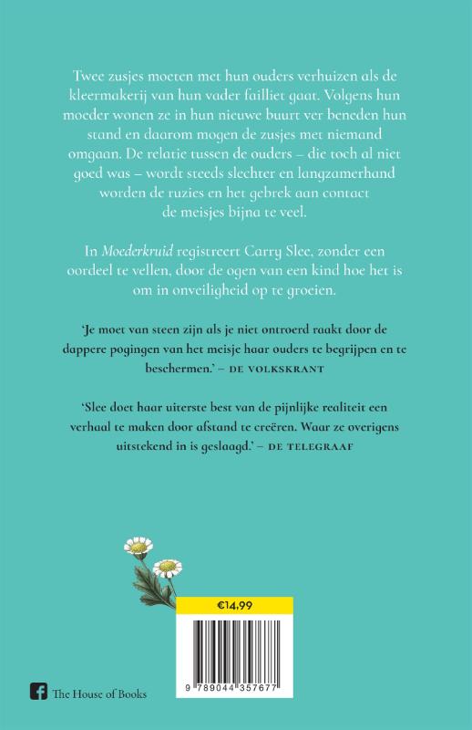 Achterkant van Moederkruid