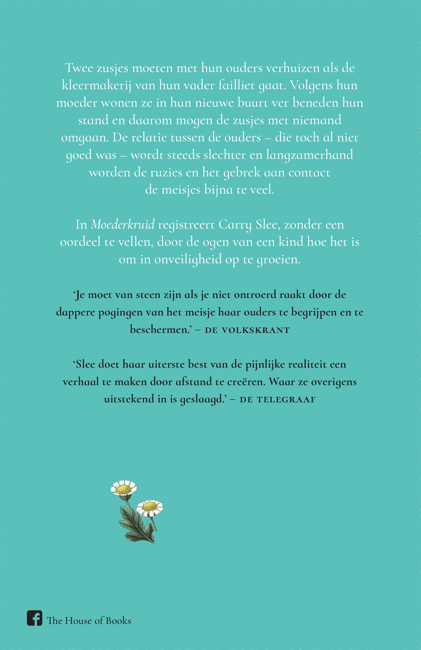 Achterkant van Moederkruid