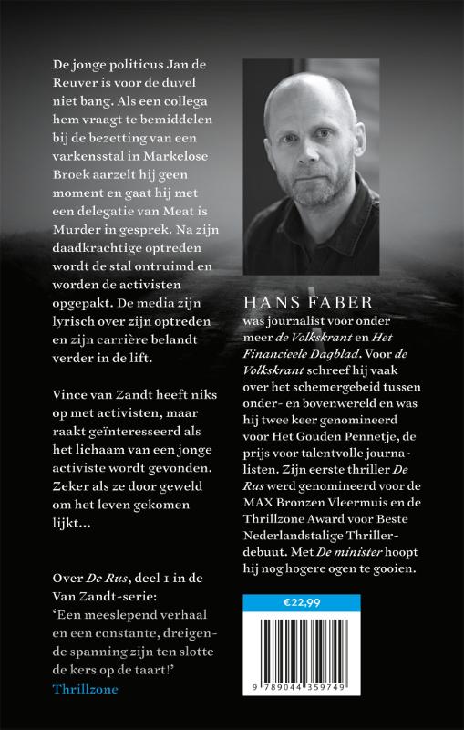 Achterkant van De minister