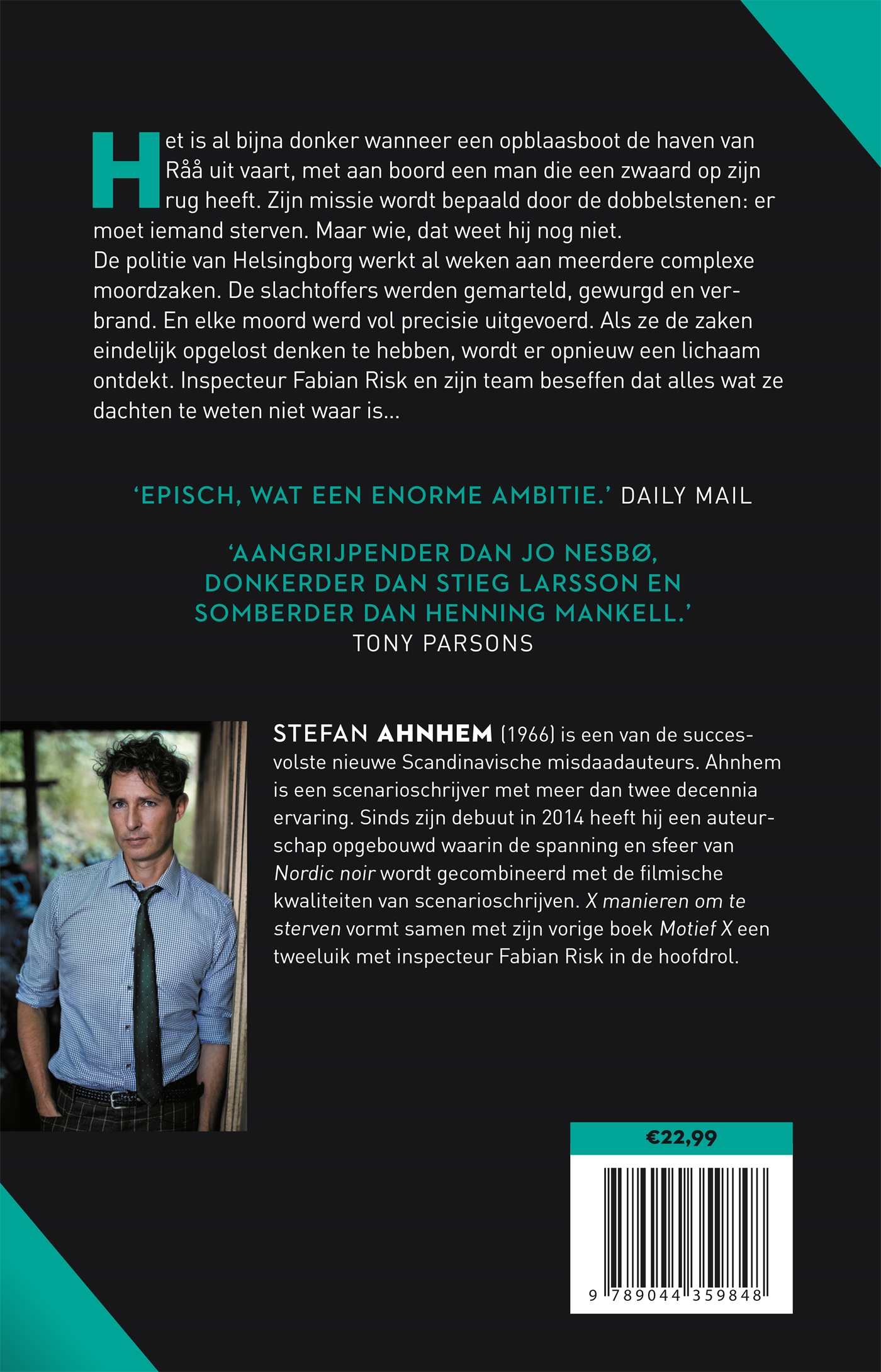 Achterkant van X manieren om te sterven