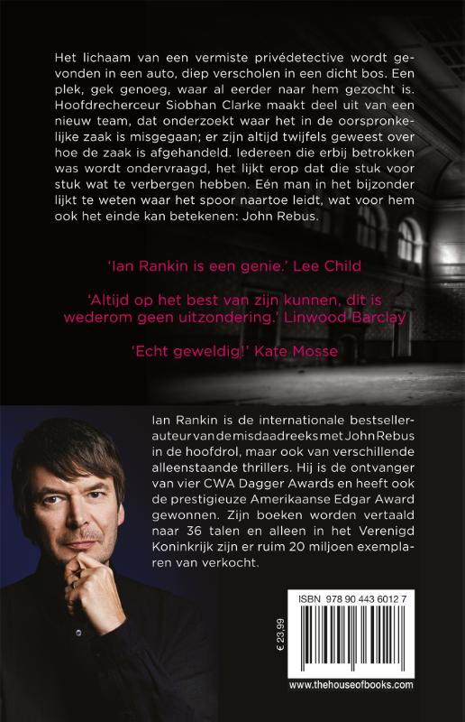 Achterkant van Een web van leugens