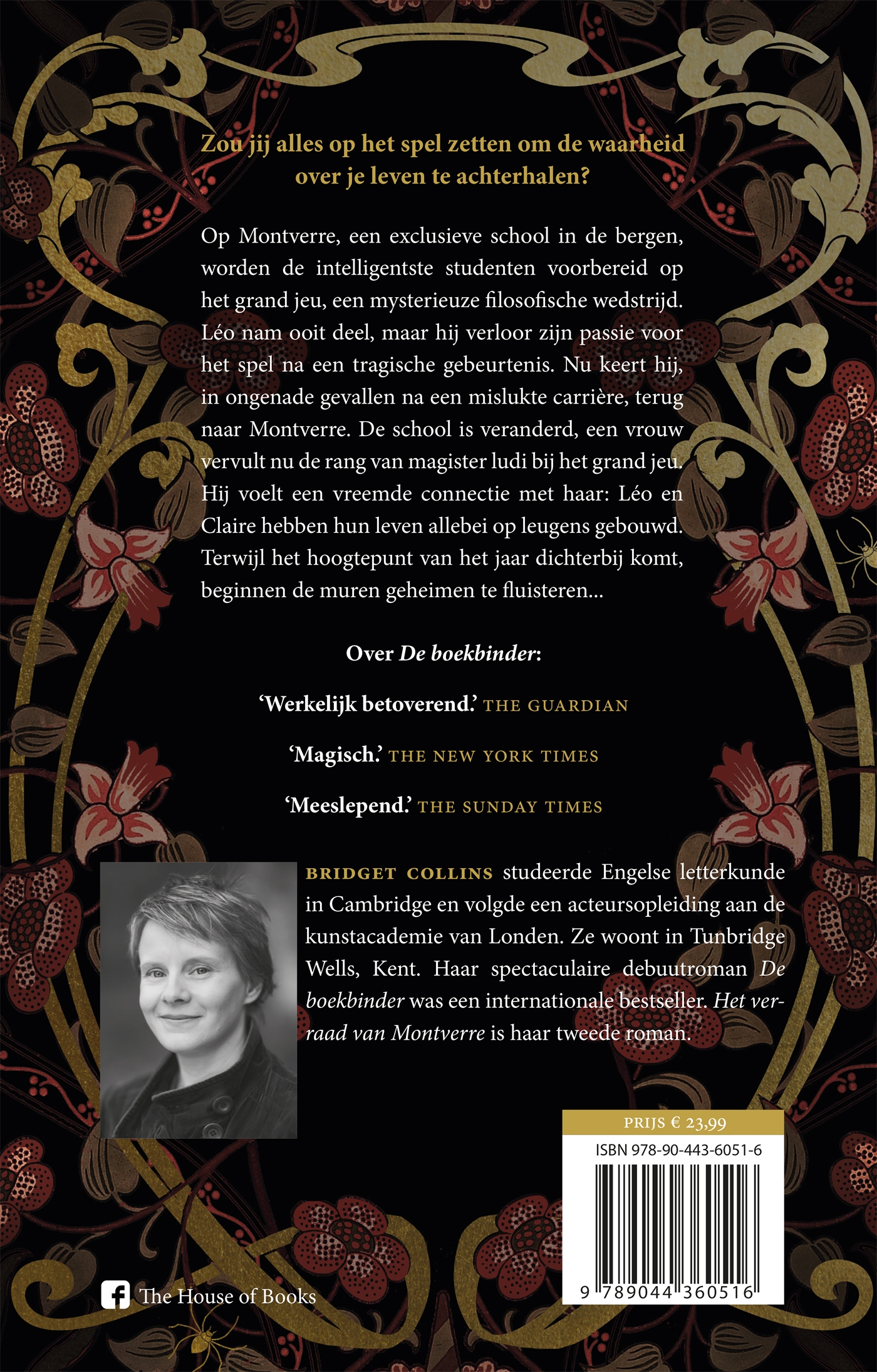 Achterkant van Het verraad van Montverre