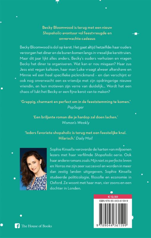 Achterkant van Christmas Shopaholic