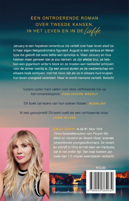 Achterkant van Toen winter zomer werd