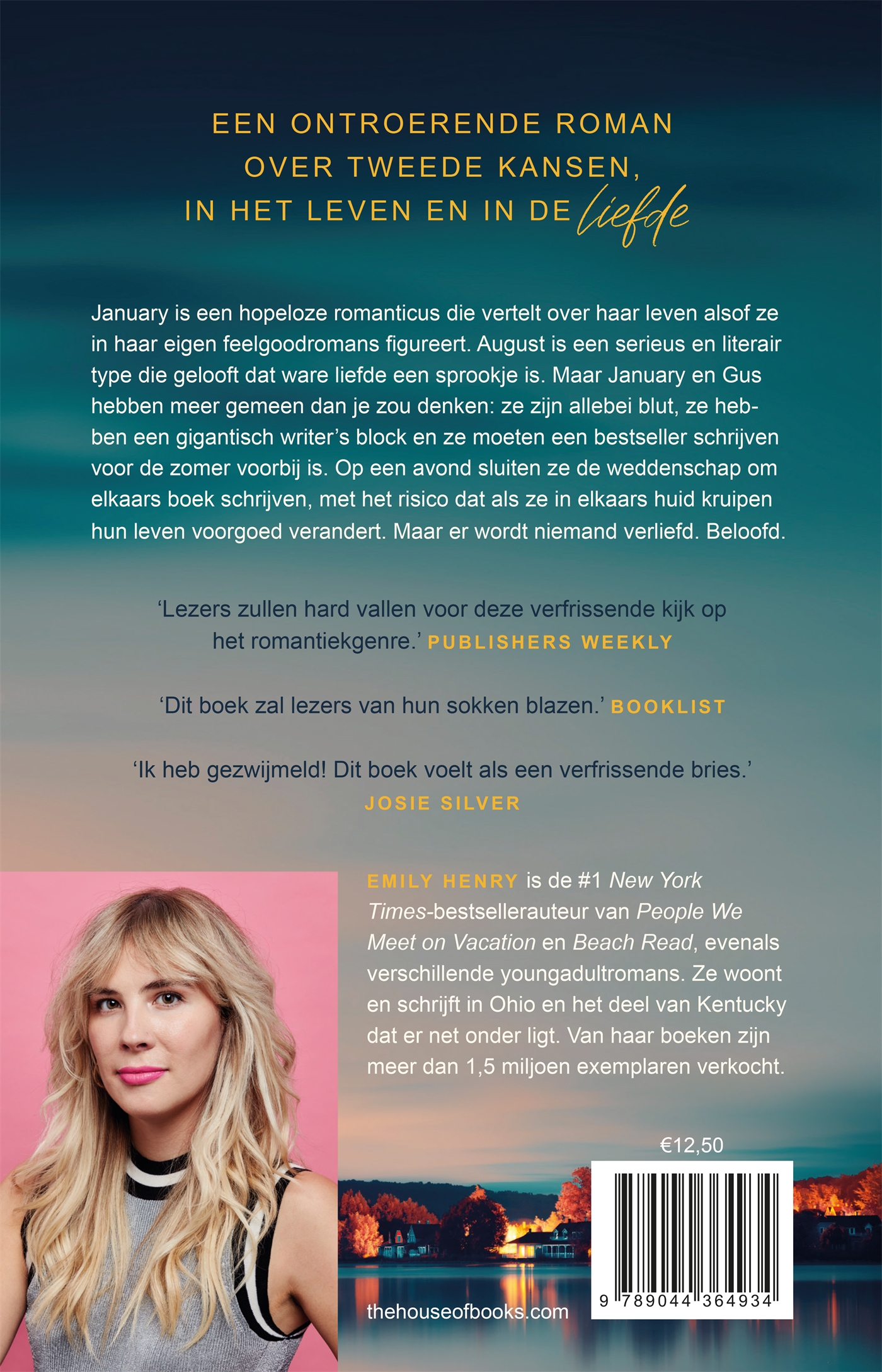 Achterkant van Toen winter zomer werd