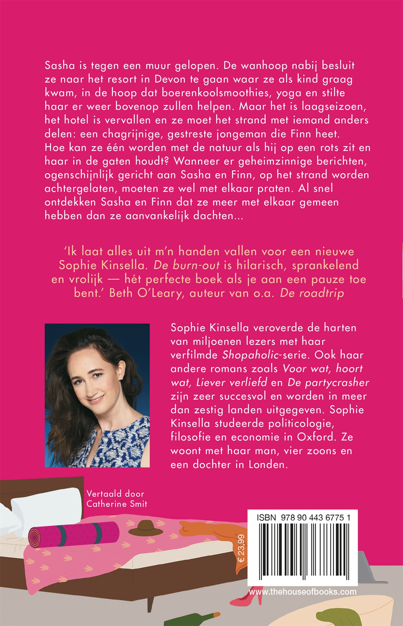 Achterkant van De burn-out