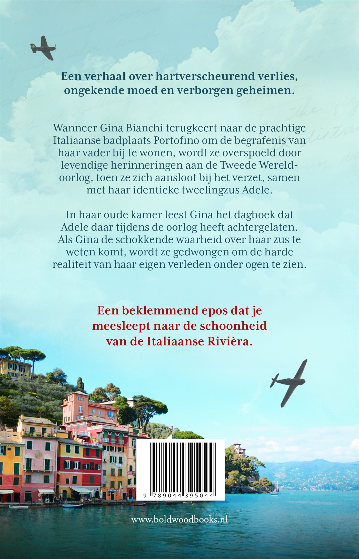 Achterkant van Het meisje uit Portofino