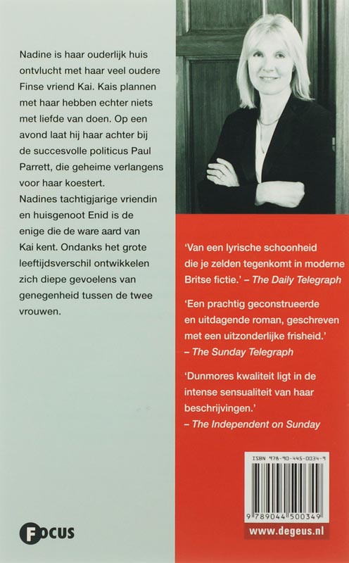 Achterkant van De onschuld van Nadine