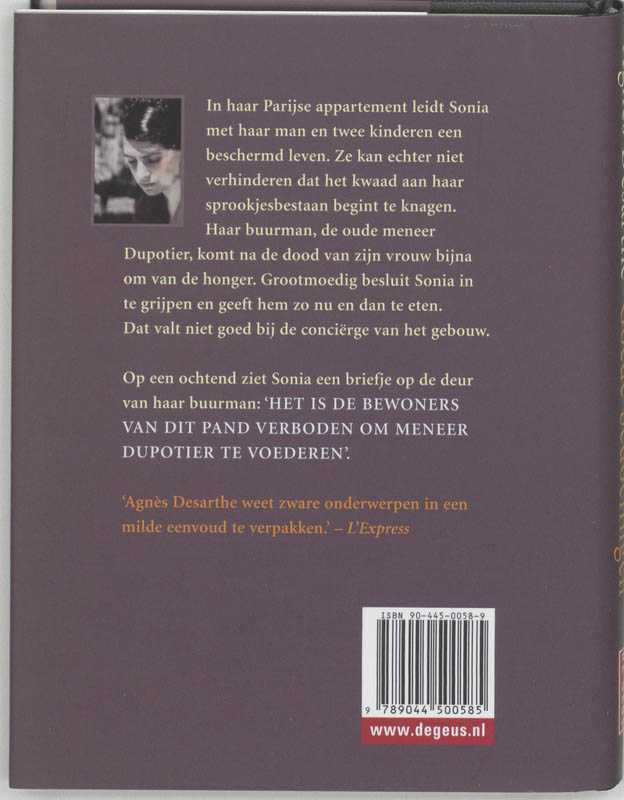 Achterkant van Goede bedoelingen