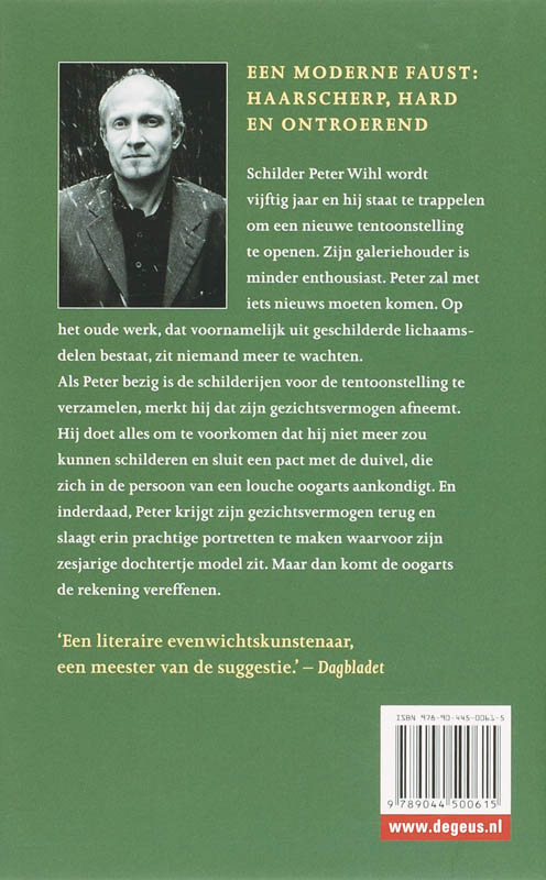 Achterkant van Het model